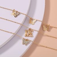New Fashion Wild Butterfly Tassel Multilayer Bracelet main image 4
