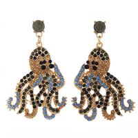 Boucles D&#39;oreilles Fantaisie En Diamant main image 1