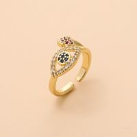 Herzförmiger Ring Des Koreanischen Retro Geometrischen Diamanten main image 3
