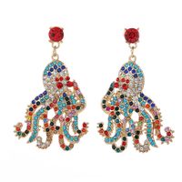 Boucles D&#39;oreilles Fantaisie En Diamant sku image 1