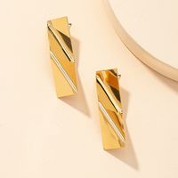 Retro Fashion Geometric Metal Earrings sku image 1