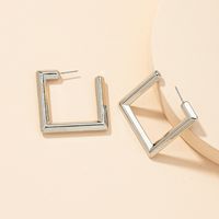 Retro Fashion Geometric Earrings Set sku image 5