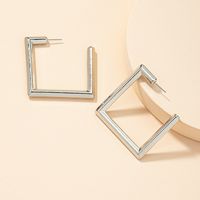 Retro Fashion Geometric Earrings Set sku image 6