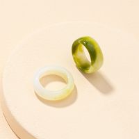 Wholesale Simple Resin Ring Set sku image 1