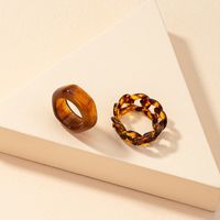 Fashion Geometric Resin Ring Wholesale sku image 1