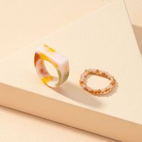 Wholesale Fashion Resin Ring Set sku image 4