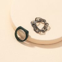 Wholesale Fashion Resin Ring Set main image 4