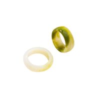 Wholesale Simple Resin Ring Set main image 6
