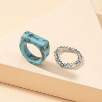 Wholesale Fashion Resin Ring Set main image 1