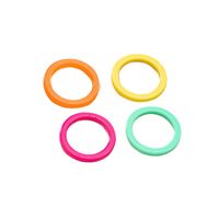 Wholesale Fashion Colorful Resin Ring Set main image 6