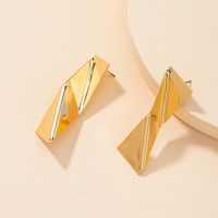 Retro Fashion Geometric Metal Earrings main image 5