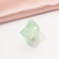 Korea Fashion Acrylic Resin Ring Set main image 3