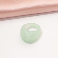 Korea Fashion Acrylic Resin Ring Set main image 4