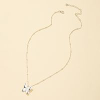 Fashion Simple Butterfly Pendant Necklace main image 5