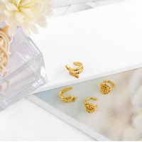 Simple C-shaped Five-pointed Star Ear Bone Clip main image 5