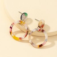 Fashion Acrylic Resin Geometric Earrings sku image 1