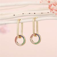 Simple Fashion Five-pointed Star Earrings sku image 1