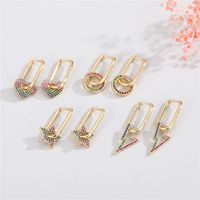 Simple Fashion Five-pointed Star Earrings main image 1