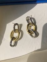 Fashion Simple Chain Long Earrings main image 4