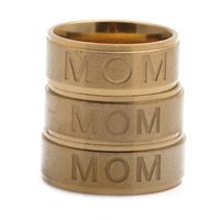 Wholesale Letter Mom Stainless Steel Ring main image 4
