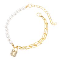 Bracelet Multicouche En Alliage Simple Coréen Incrusté De Perles main image 6