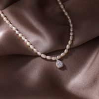 Collier Multicouche De Perles Naturelles Simples sku image 6