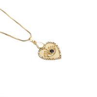 Fashion Devil's Eye Pendant Necklace sku image 3