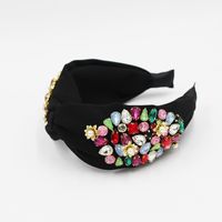 New Fashion Baroque Flower Pearl Headband sku image 3