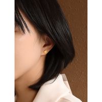 Korean Mini Heart-shaped Earrings main image 1