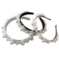 Korean New Fashion Pearl Flower Headband main image 6