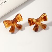 Fashion Geometric Acrylic Flower Earrings main image 4
