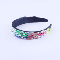 New Baroque Fashion Diamonds Headband main image 3