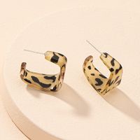 Retro Fashion Leopard Earrings main image 2
