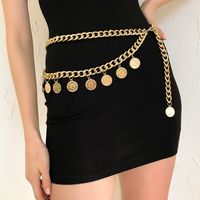 Retro Chain Exaggerated Sexy Tassel Waist Chain main image 3