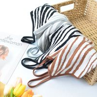 New Fashion Zebra Pattern Camisole main image 4