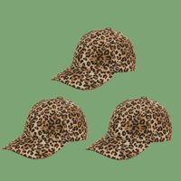 Gorra De Béisbol Con Estampado De Leopardo De Moda main image 2