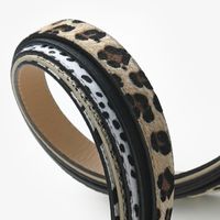 Retro Leopard Snake Printing Buckle Belt main image 4