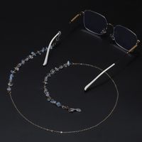 Modische Handgefertigte Brillenkette Aus Natursteinopal main image 4