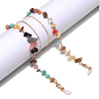 Fashion Natural Colorful Stone Handmade Glasses Chain main image 4