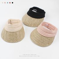 Chapeau Haut De Forme Vide À Double Face De La Mode Coréenne main image 2