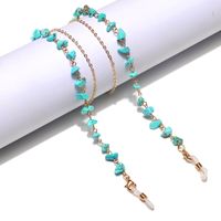 Fashion Simple Turquoise Handmade Glasses Chain sku image 1