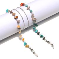 Fashion Natural Colorful Stone Handmade Glasses Chain sku image 2