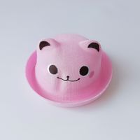 Korean Fashion Cartoon Bear Children's Straw Hat sku image 5