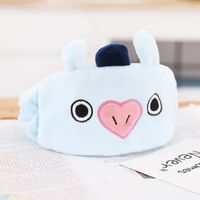 Cartoon Plush Eye Mask Youth Group Animal Travel Shading Eye Mask Headband main image 9