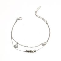 Retro Shell Starfish 3-piece Anklet main image 6