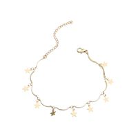 Fashion Creative Five-pointed Star Anklet main image 5