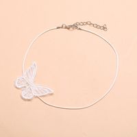 Fashion Simple Lace Butterfly Choker main image 4
