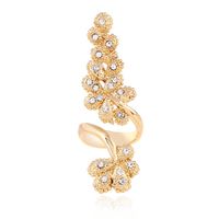 New Fashion Ol Flower-shaped Diamond Ring main image 6