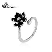 Anillo Ajustable De Flores De Moda Simple main image 2