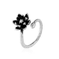 Bague Ajustable Simple Fleur De Mode main image 4